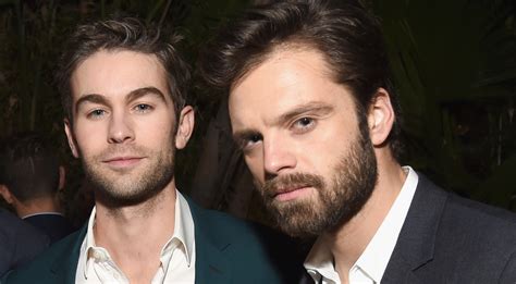 Chace Crawford Reunites With ‘gossip Girl Co Star Sebastian Stan At Gq