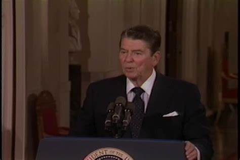 President Ronald Reagans Press Conference East Editorial Video