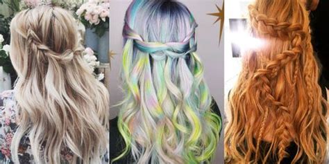 Part your hair the way you like it. 10 Waterfall Braid Hairstyles - Waterfall Braided Hair ...