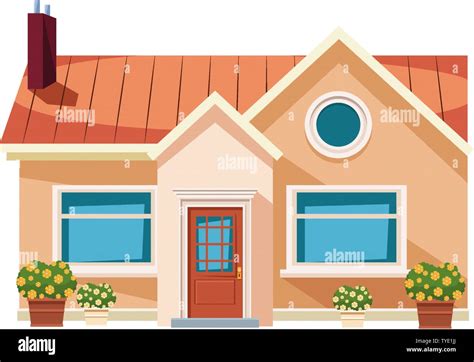 House Building Icon Cartoon Isolated Stock Vector Image And Art Alamy