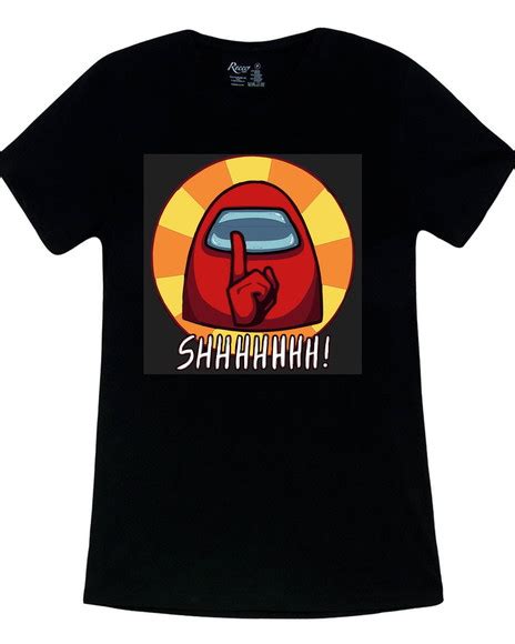 Camiseta Among Us Shhhhhhh Elo7 Produtos Especiais