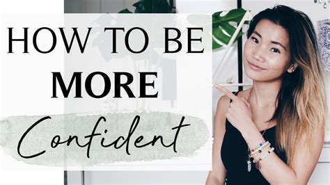 HOW TO BE MORE CONFIDENT IN YOURSELF BUILD YOUR SELF CONFIDENCE YouTube