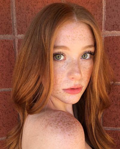 Madeline Ford Tumblr Beautiful Freckles Red Hair Green Eyes