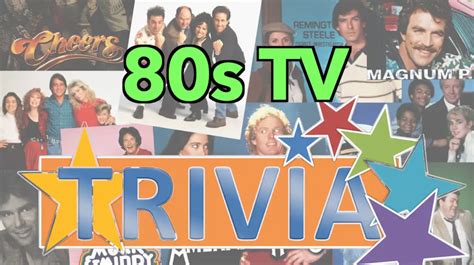 80s Tv Trivia Quiz In The 1980s
