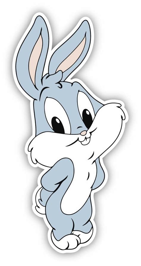 Baby Bugs Bunny Cartoon Sticker Decal Laptop Wall Car Phone Looney