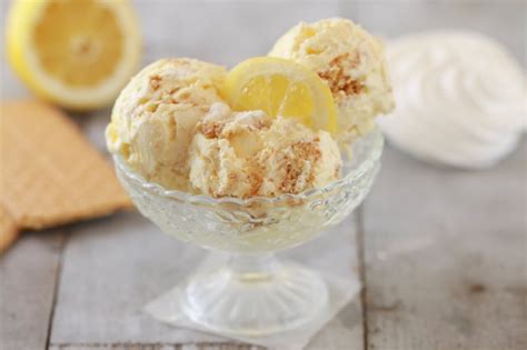 Lemon Meringue Pie Ice Cream No Machine Gemmas Bigger Bolder Baking