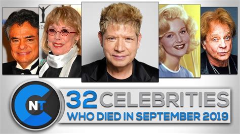 List Of Celebrities Who Died In September 2019 Latest Celebrity News 2019 Celebrity Breaking