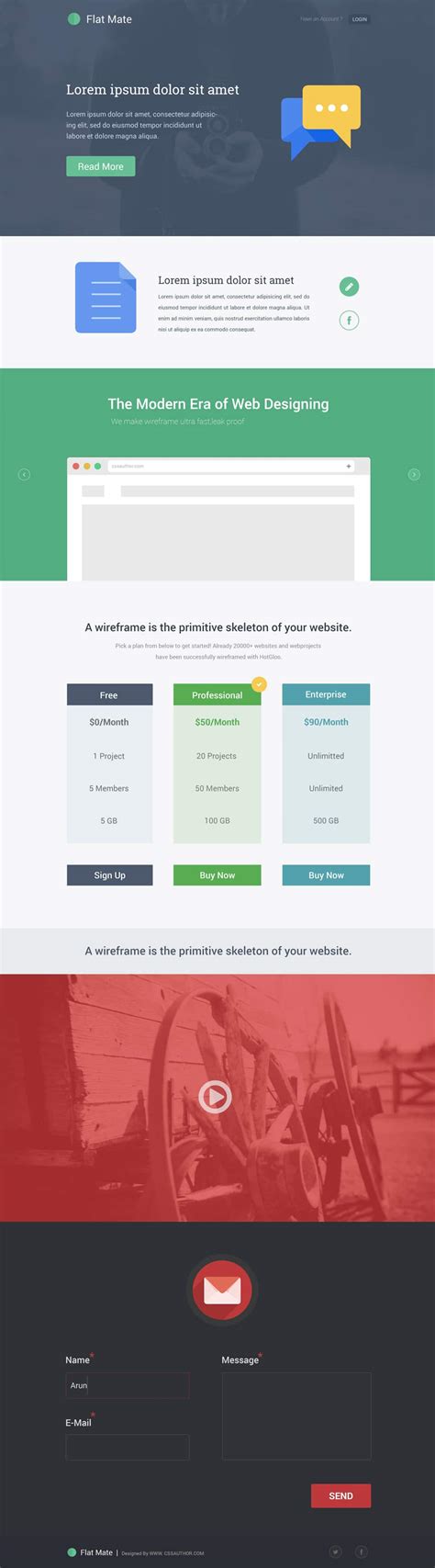 A lot of dating websites and apps advertise the fact that they're free, but this. Free Single Page Website Design Template PSD » Css Author