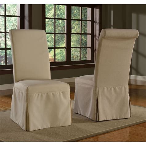Powell circle parson chair slipcover & reviews. Slipcovers for parsons chair with a rolled back ...