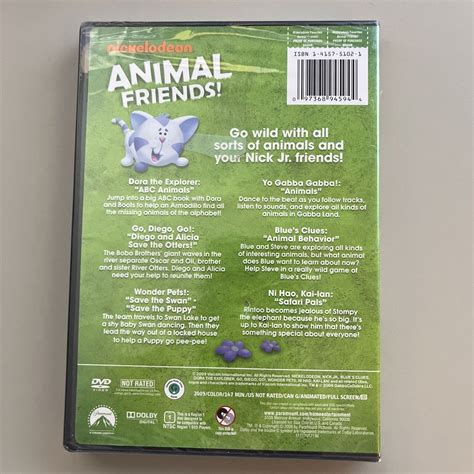 Nick Jr Favorites Animal Friends Dvd 2009 New Sealed 97368945944