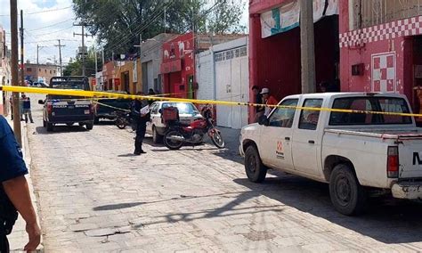 Balacera En Dolores Hidalgo A Balazos Matan A 2 Hombres En El Centro
