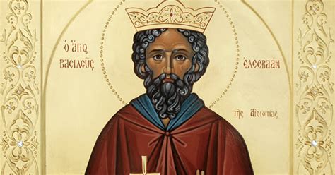 Orthodox Christianity Then And Now Saint Elesbaan King Of Ethiopia