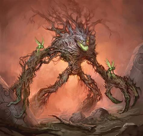 Treeman Ancient By Mysticaldonkey1 On Deviantart