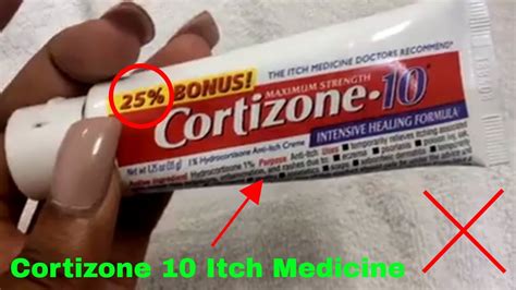 How To Use Cortizone 10 Itch Medicine Review Youtube