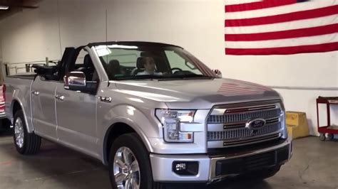 Convertible Ford F 150 Is Real And Its Pretty Special Autoevolution