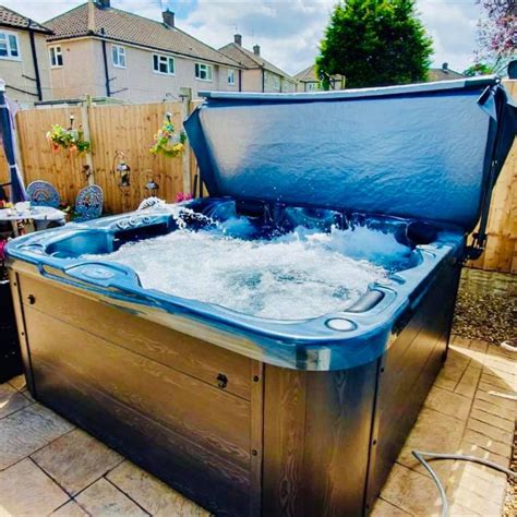 Beautiful hot tub just installed in this UK garden | Tubs ...