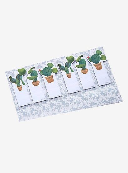 Disney Mickey Mouse Cactus Sticky Tabs Boxlunch Exclusive Disney