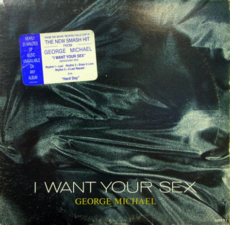 George Michael I Want Your Sex 1987 Vinyl Discogs