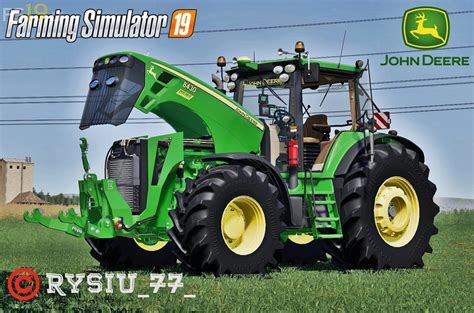 John Deere 8030 Series V 40 Fs19 Mods Farming Simulator 19 Mods