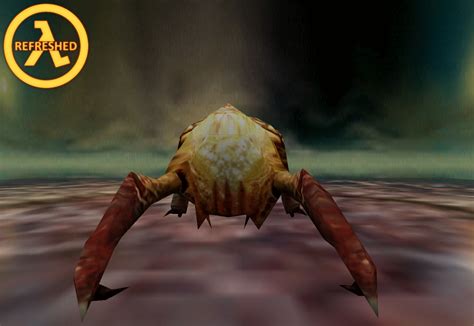 Headcrab Front View Image Half Life Refreshed Mod For Half Life Moddb