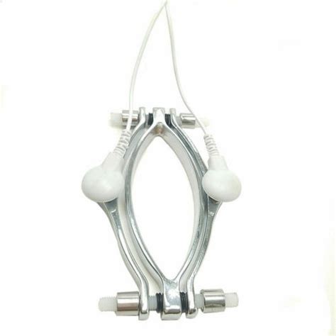 Electro Clit Clamps Pussy Clamp Labia Clip Women Chastity Spreader SM Sex Toy EBay