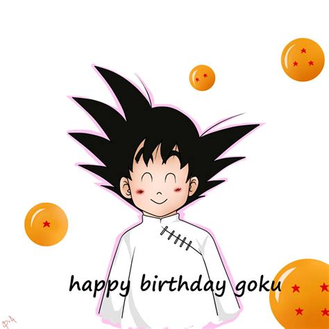 Happy Birthday Goku By Betzyanahi On Deviantart