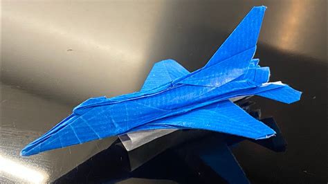 How To Fold F 16 Origami Jet By Jayson Merrill From 2720 Explained