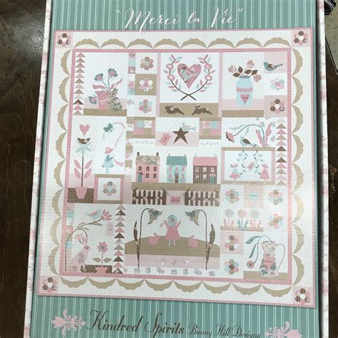 Kindered Spirits Bunny Hill Designs By Moda Quilt Kit Size 70 X 72
