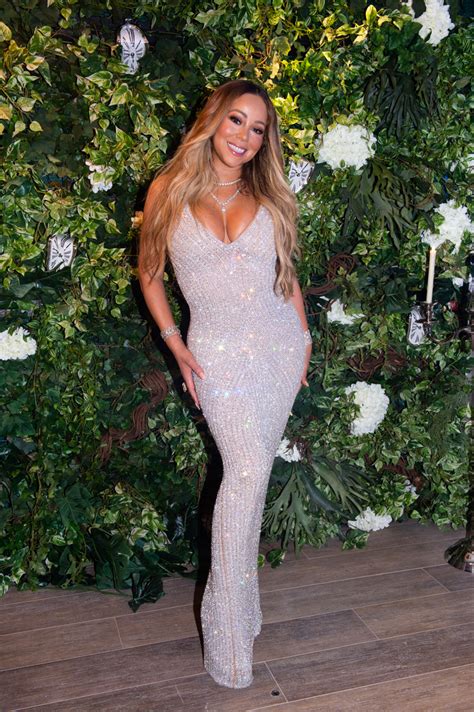 mariah carey wows in skin tight sequinned gown at new year s eve concert starts at 60