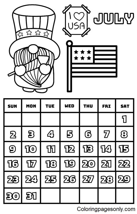 September 2023 Calendar Coloring Pages Free Printable Coloring Pages