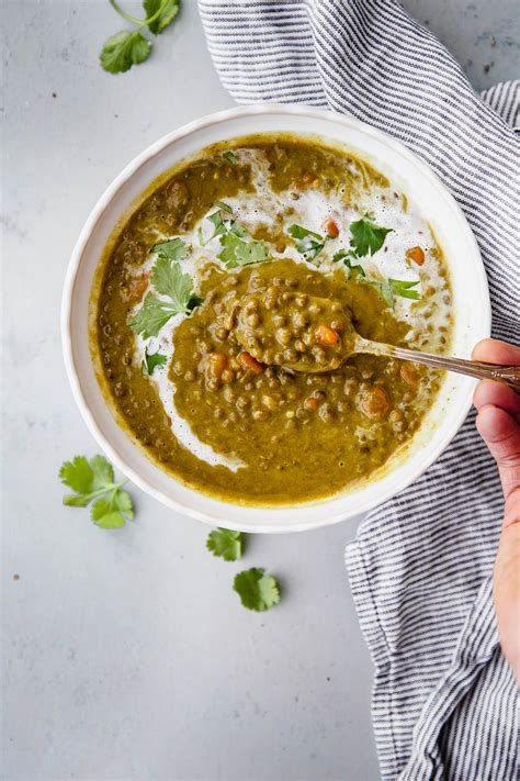 Slow Cooker Curried Lentil Soup A Beautiful Plate