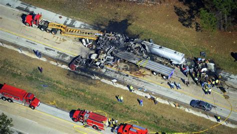 Authorities 4 Dead In Fiery Highway Crash In Georgia
