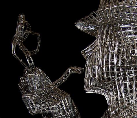 Paper Clip Sculpture