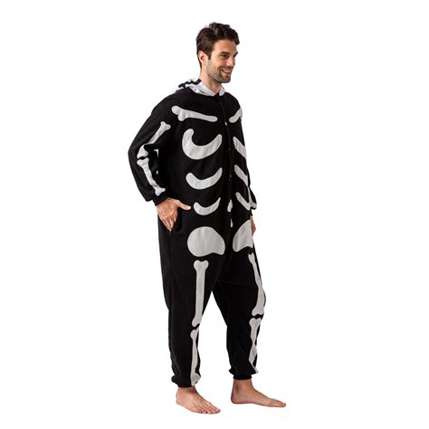 Skeleton Onesie Pajama Costume Adult One Stop Shop For All Celebration