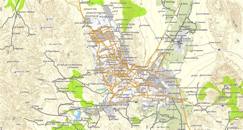 Mapa De La Ciudad De Mexico Con Nombres De Las Calles Mapas