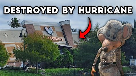 Port Orange Fl Chuck E Cheeses Destroyed By A Hurricane Last