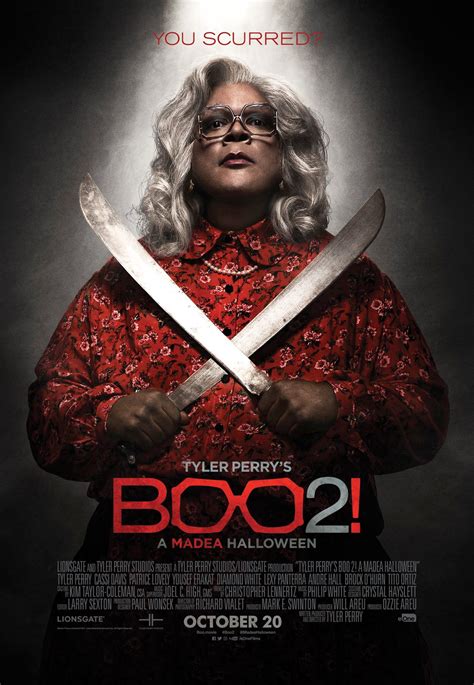 Tyler Perry's Boo 2 A Madea Halloween مترجم - A Third Poster To Tyler Perry's ‘Boo 2! A Madea Halloween’ - blackfilm
