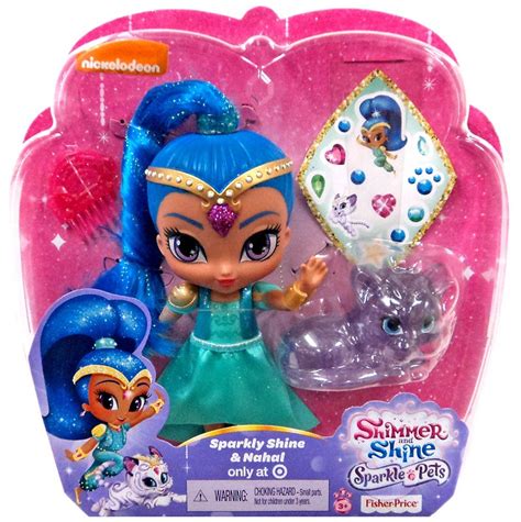 Fisher Price Shimmer Shine Sparkle Pets Sparkly Shine Nahal Exclusive 6