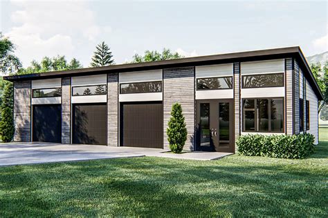 Modern Garage Plan With A Studio 62859dj Architectural Designs