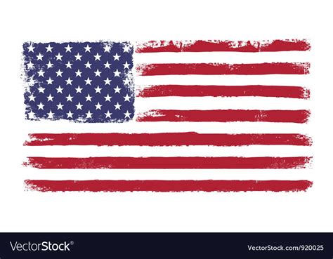 Stars And Stripes Royalty Free Vector Image Vectorstock