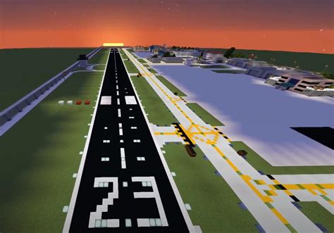 How To Build A Small Airport In Minecraft Builders Villa