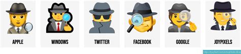 🕵️ Detective Emojis 🕵🏻🕵🏼🕵🏽🕵🏾🕵🏿🕵️‍♂️🕵️‍♀️