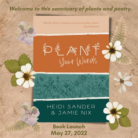 Plant Your Words Tiny Seed Literary Journal