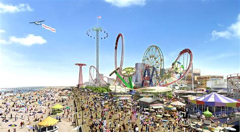City And Developer Spar Over Coney Island Visions The New York Times