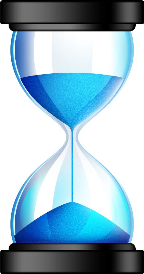 Hourglass Icon Clipart Sand Timer Transparent Background Png