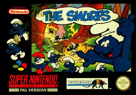 The Smurfs Credits Snes 1994 Mobygames