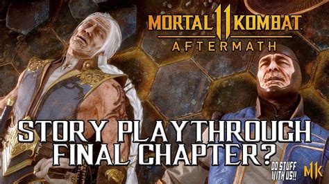 Mk11 Aftermath Story Playthrough Finale Youtube