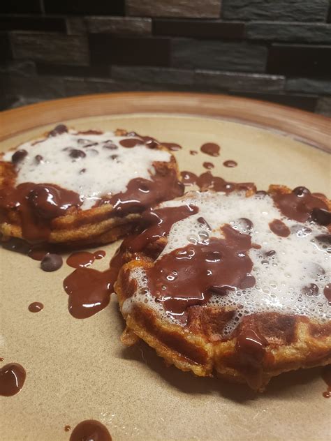 One of our most frequently requested flavors. Keto Smores Chaffle - Keto Plates