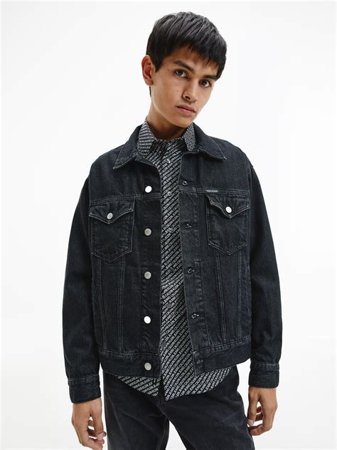 Ck The Basics Unisex Denim Jacket Jackets Calvin Klein