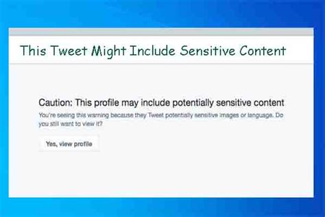 [solved] this tweet might include sensitive content on twitter minitool partition wizard